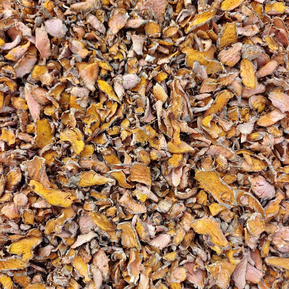 Sliced Dried Turmeric